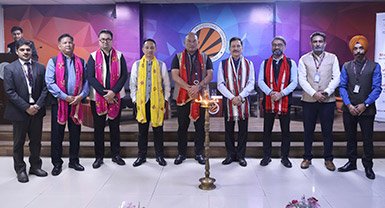 Delegation from Nagaland at LPU