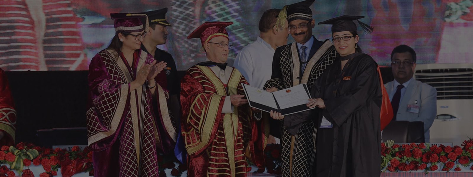 Pranab Mukherjee at LPU Convocation